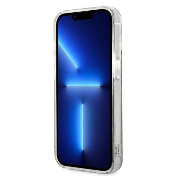 Set Guess GUBPP14XH4EACSW Case+ Charger iPhone 14 Pro Max 6.7" brown/brown hard case 4G Print MagSafe