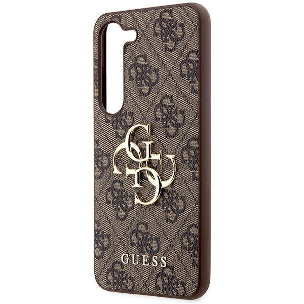 Guess GUHCS23S4GMGBR S23 S911 brown/brown hardcase 4G Big Metal Logo