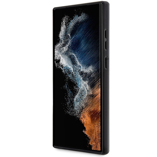 Guess GUHCS23LPCUMAK S23 Ultra S918 black/black hardcase Marble