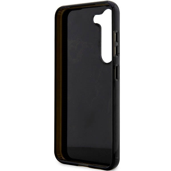 Guess GUHCS23MHTMRSK S23+ S916 black/black hardcase Golden Marble Collection