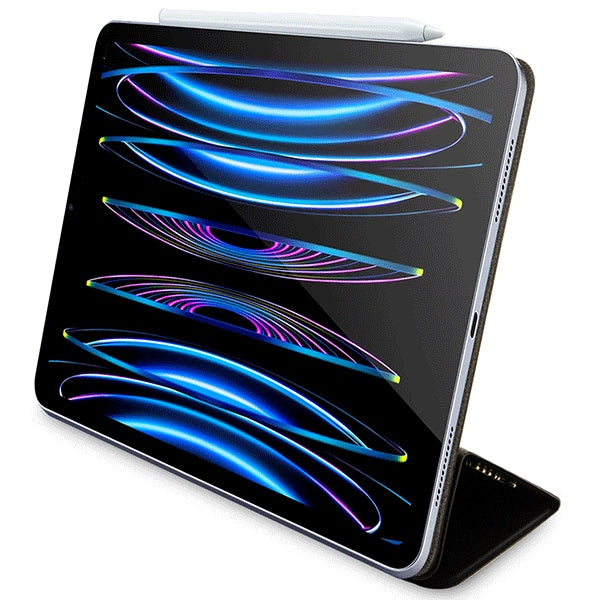 Guess 4G Stripe Allover case for iPad Pro 12.9" - black