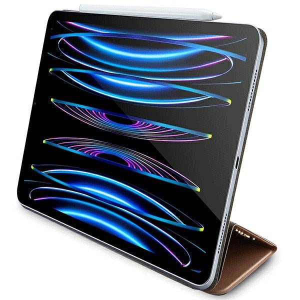Guess 4G Stripe Allover case for iPad Pro 12.9" - pink
