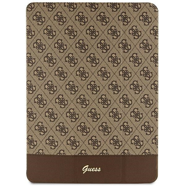 Guess 4G Stripe Allover case for iPad Pro 12.9" - brown