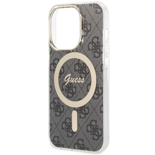 Guess 4G MagSafe case for iPhone 14 Pro - black