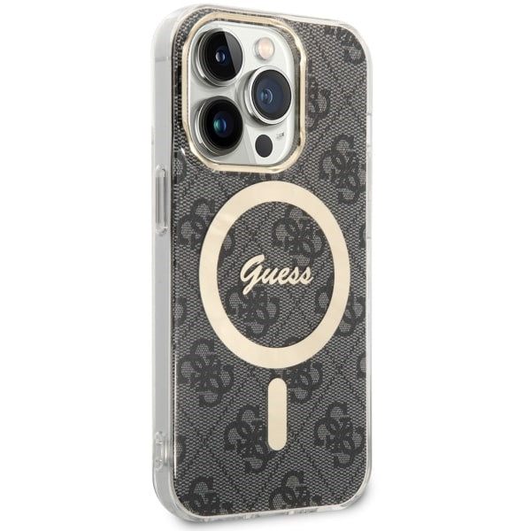Guess 4G MagSafe case for iPhone 14 Pro - black