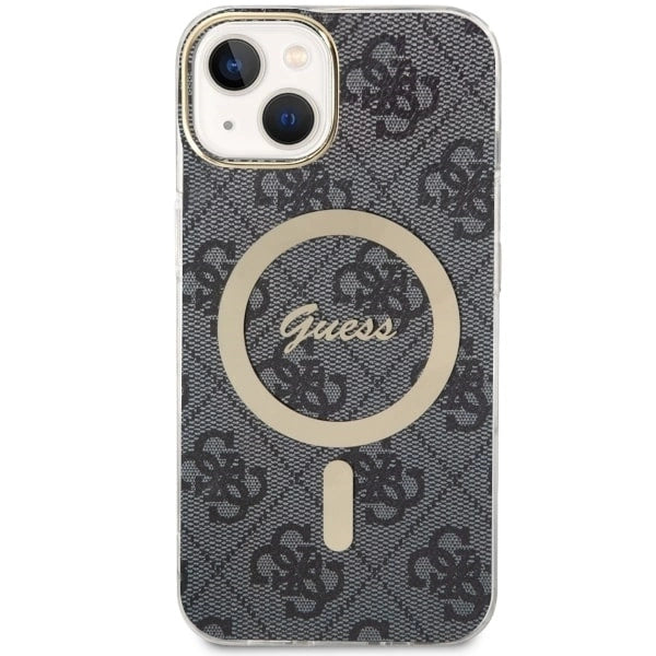 Guess 4G MagSafe case for iPhone 14 Plus - black
