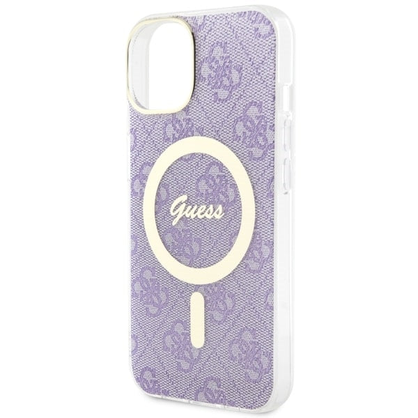 Guess GUHMP14MH4STU iPhone 14 Plus 6.7" purple/purple hardcase 4G MagSafe