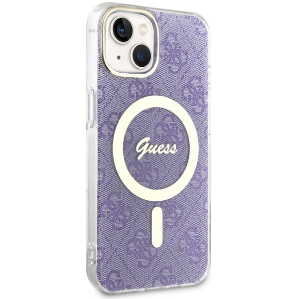 Guess GUHMP14MH4STU iPhone 14 Plus 6.7" purple/purple hardcase 4G MagSafe