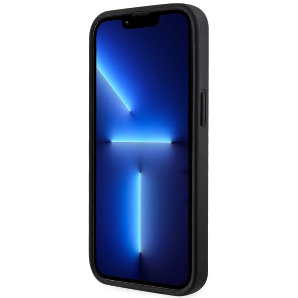 Guess GUHMP14SHGCFSEK iPhone 14 6.1" black/black hardcase GCube Stripes MagSafe