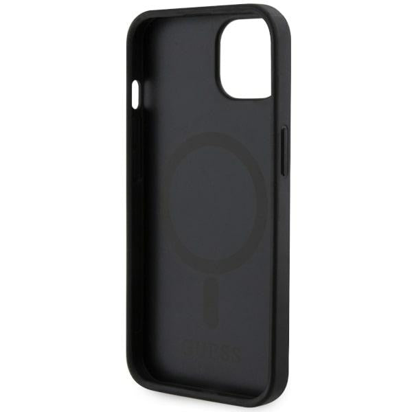 Guess GUHMP14SHGCFSEK iPhone 14 6.1" black/black hardcase GCube Stripes MagSafe