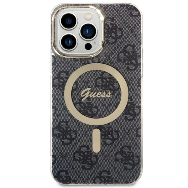 Guess 4G MagSafe case for iPhone 14 Pro Max - black