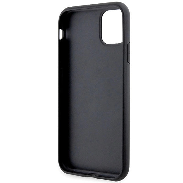 Guess GUHCN61P4SNK iPhone 11 / Xr grey/grey hardcase 4G Stripe