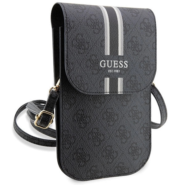 Guess 4G Stripe Handbag - Black