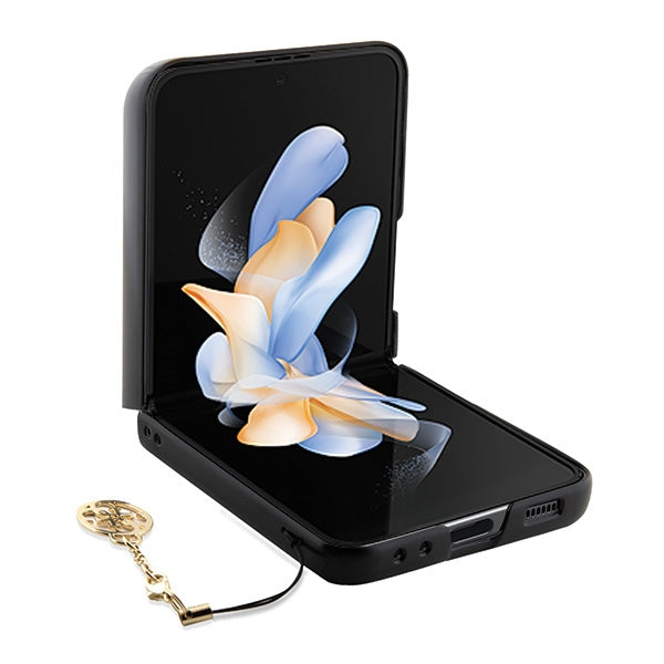 Guess 4G Charms Collection case for Samsung Galaxy Z Flip 5 - gray