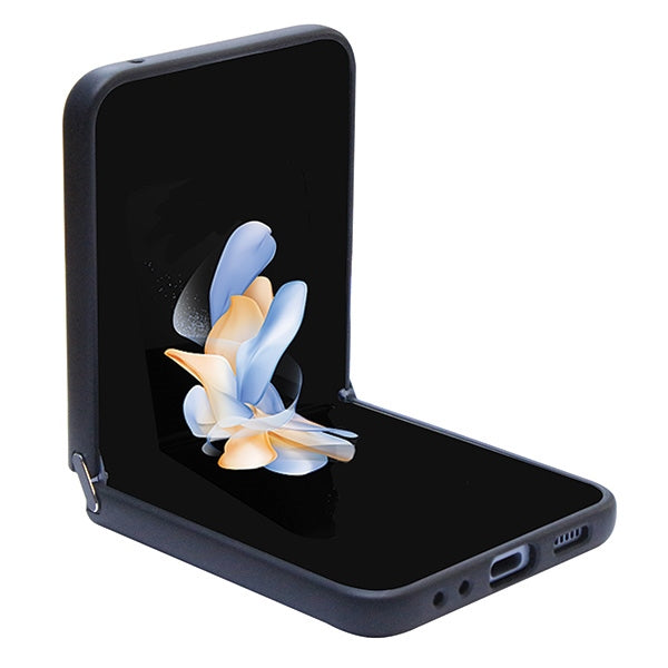 Guess Glitter Script case for Samsung Galaxy Z Flip 5 - black