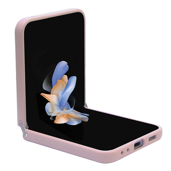 Guess Glitter Script case for Samsung Galaxy Z Flip 5 - pink