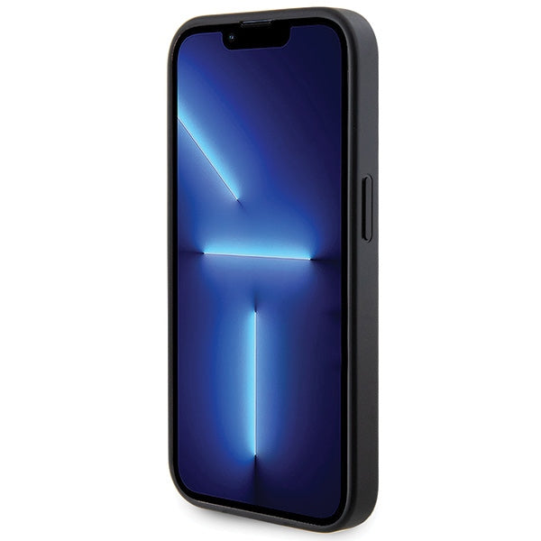 Guess GUHCP15LPS4DGPK iPhone 15 Pro 6.1" black/black hardcase Strass Metal Logo