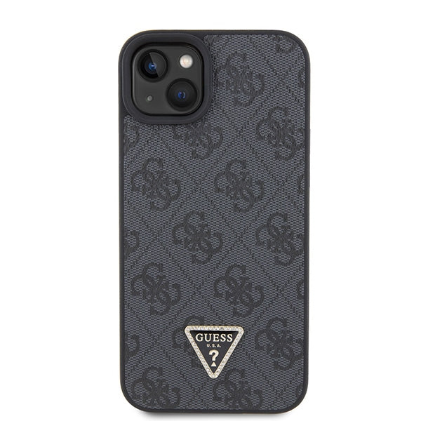 Guess GUHCP15MP4TDSCPK iPhone 15 Plus 6.7" black/black hardcase Crossbody 4G Metal Logo