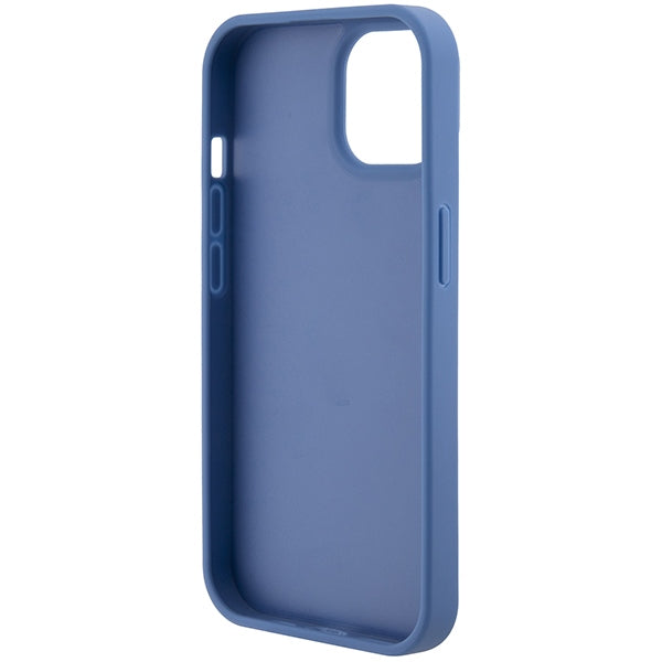 Guess GUHCP15SP4TDSCPB iPhone 15 6.1" blue/blue hardcase Crossbody 4G Metal Logo