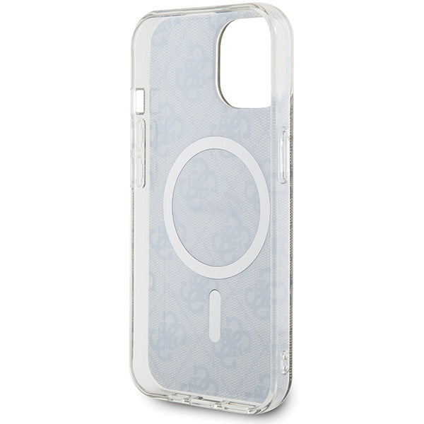 Guess IML 4G MagSafe case for iPhone 15 - brown