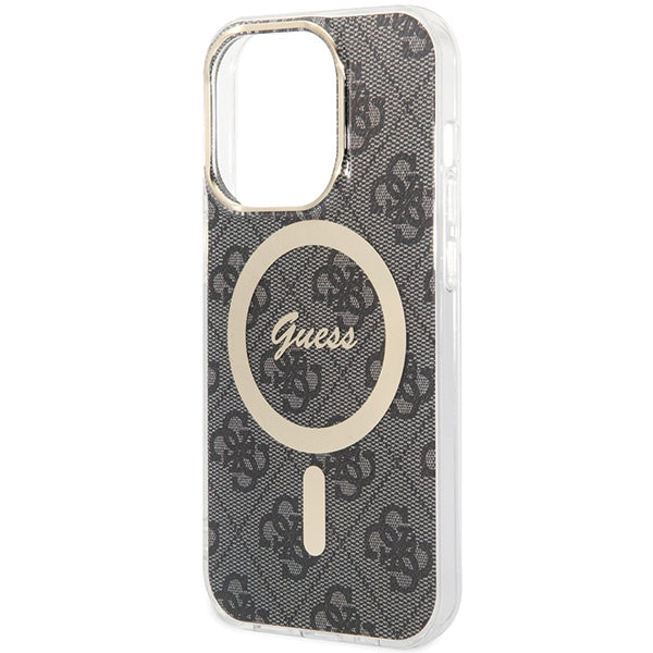 Guess IML 4G MagSafe case for iPhone 15 Pro - black