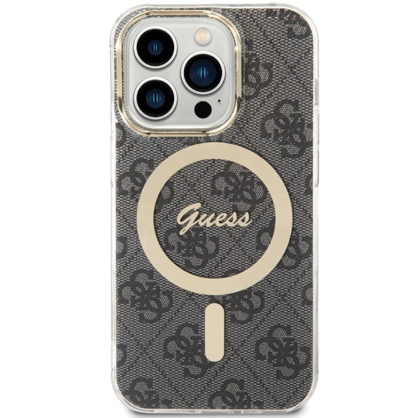 Guess IML 4G MagSafe case for iPhone 15 Pro - black