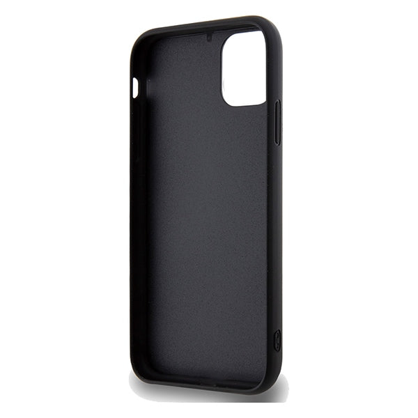 Guess Sequin Script Metal case for iPhone 11 / Xr - black