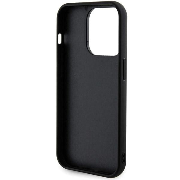 Guess Sequin Script Metal case for iPhone 13 Pro / 13 - black