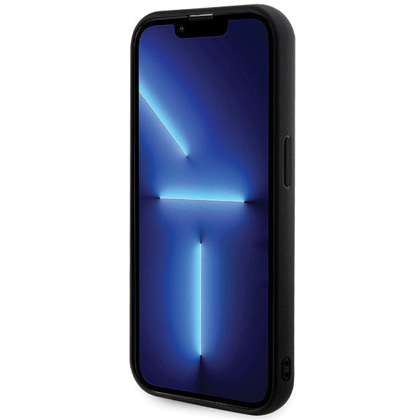 Guess Sequin Script Metal case for iPhone 13 Pro / 13 - black