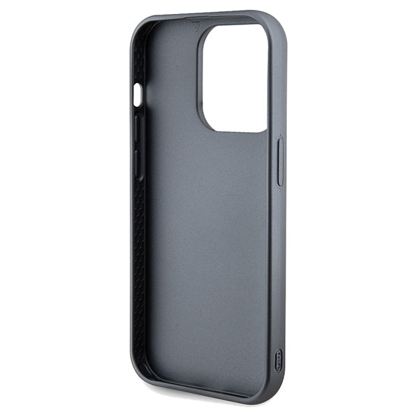 Guess Sequin Script Metal case for iPhone 14 Pro - silver