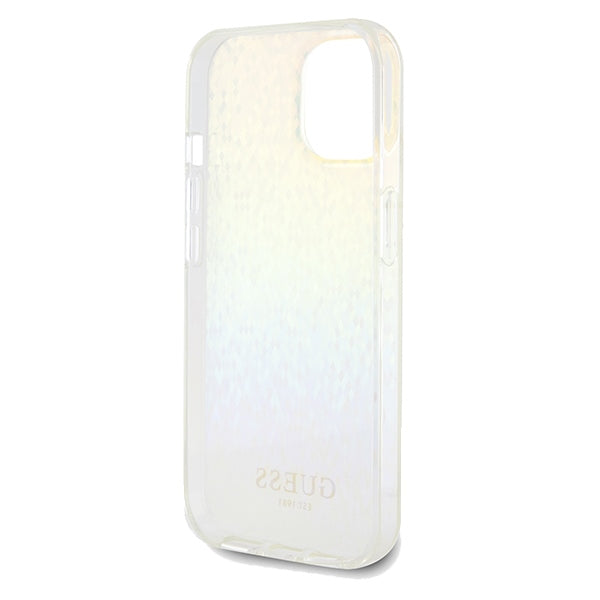Guess IML Faceted Mirror Disco Iridescent case for iPhone 14 / 15 / 13 - multicolor