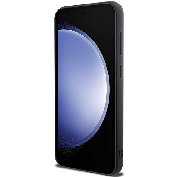 Guess GUHCS23FEPSQSQSK S23 FE S711 black/black hardcase Quilted Metal Logo