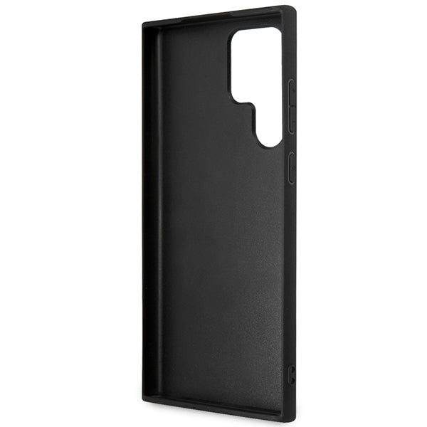 Guess 4G Big Metal Logo case for Samsung Galaxy S24 Ultra - black