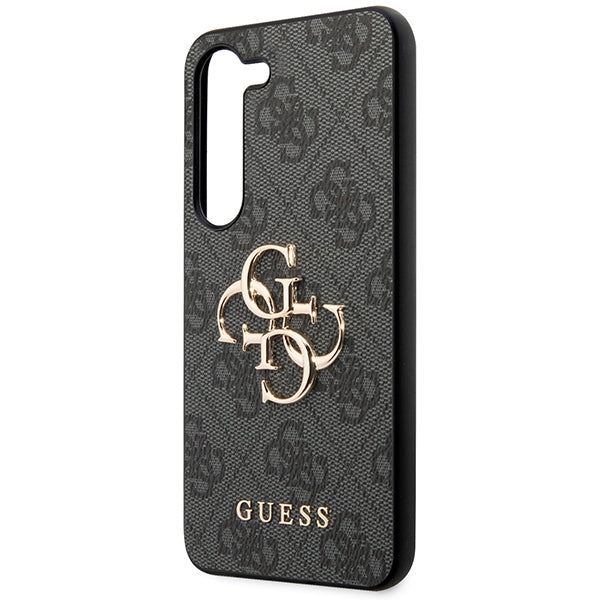 Guess 4G Big Metal Logo case for Samsung Galaxy S24+ - black