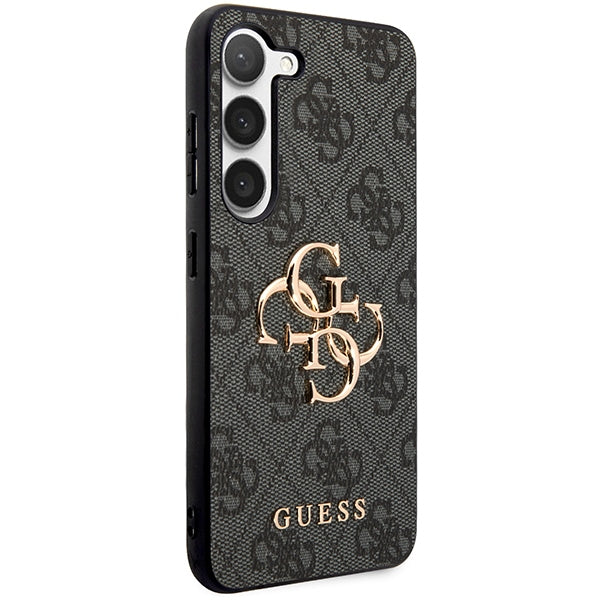 Guess 4G Big Metal Logo case for Samsung Galaxy S24 - black