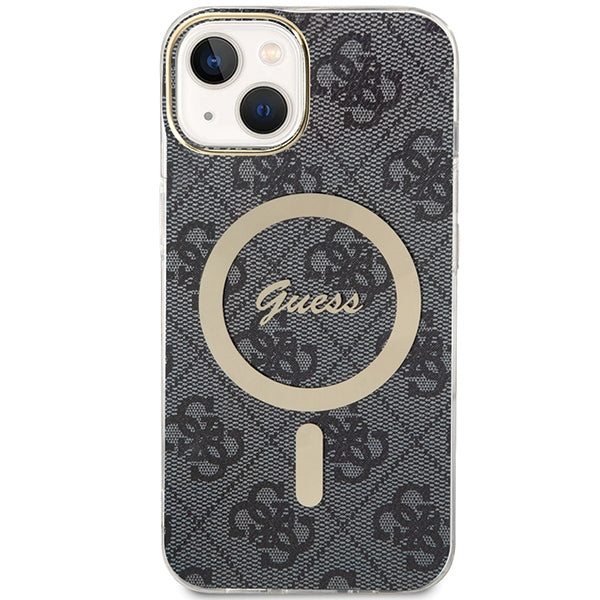 Guess 4G MagSafe case for iPhone 15 Plus / 14 Plus - black