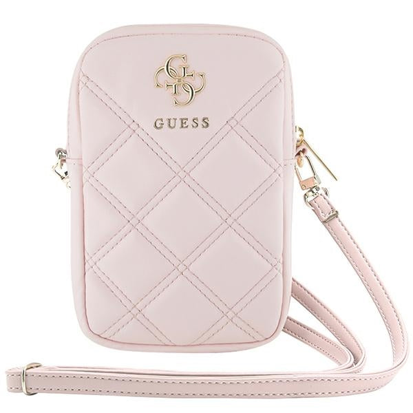 Guess Zip Quilted 4G bag - pink