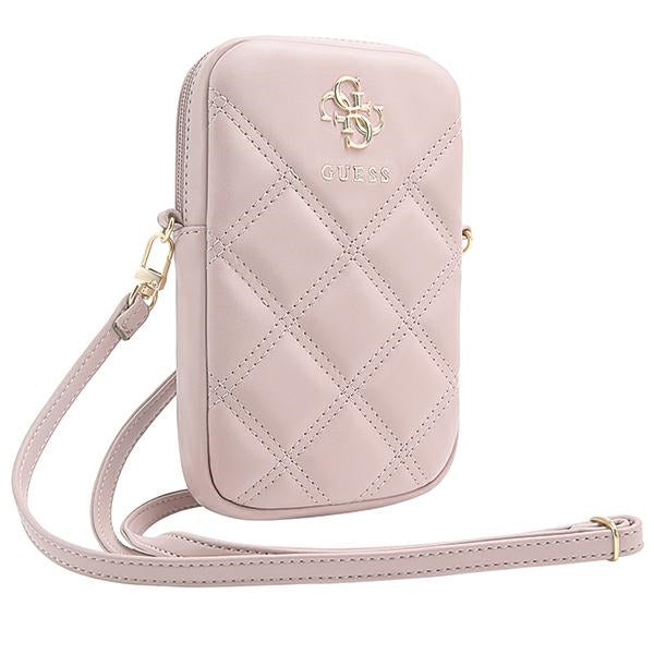 Guess Zip Quilted 4G bag - pink