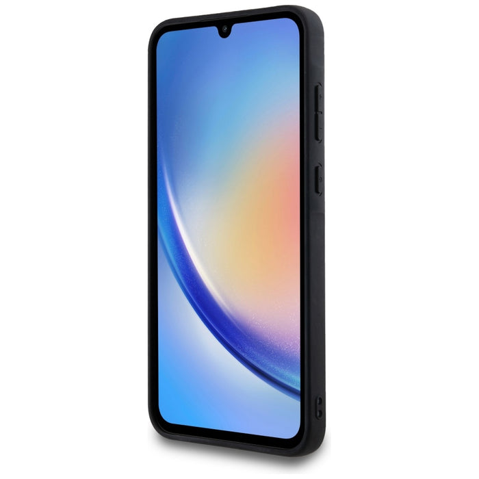 Guess 4G Big Metal Logo case for Samsung Galaxy A35 - pink