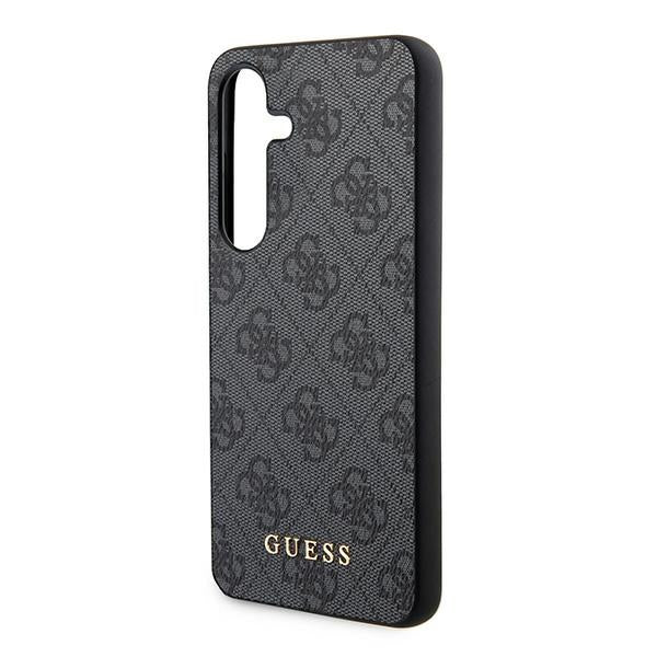 Guess 4G Metal Gold Logo case for Samsung Galaxy A55 - black