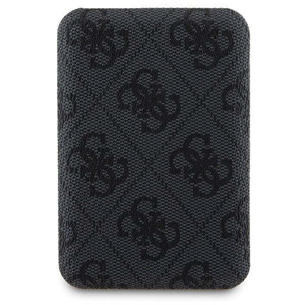 Guess 4G Metal Logo case set for iPhone 14 Pro + 5000mAh MagSafe power bank - black