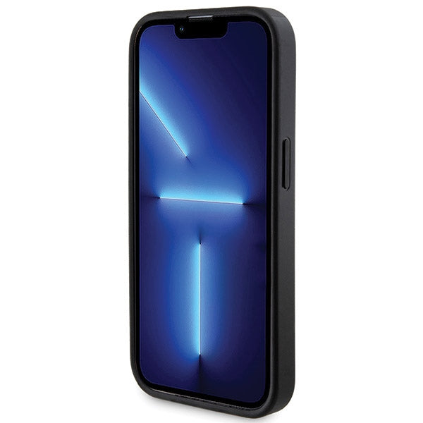 Guess 4G Metal Logo Case Set for iPhone 14 Pro Max + 5000mAh MagSafe Powerbank - Black