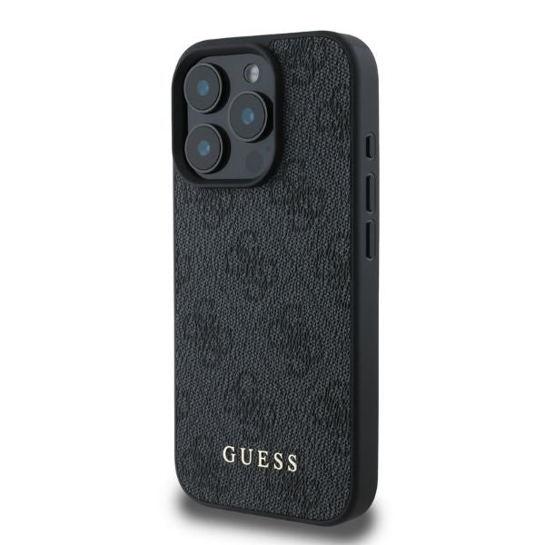 Guess 4G Classic iPhone 16 Pro Case - Black