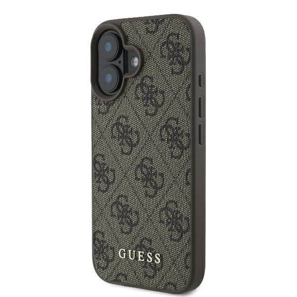 Guess 4G Classic iPhone 16 Plus Case - Brown