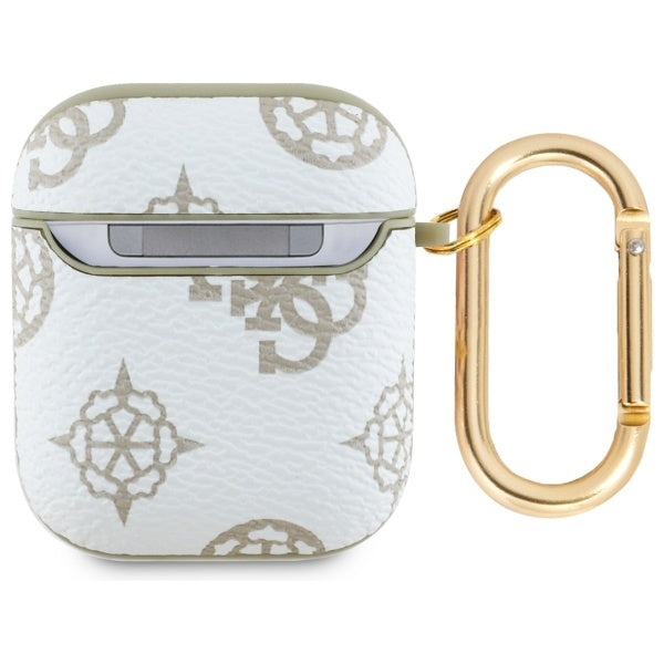 Guess GUA2PG4GPH AirPods 1/2 cover white/white 4G Hook