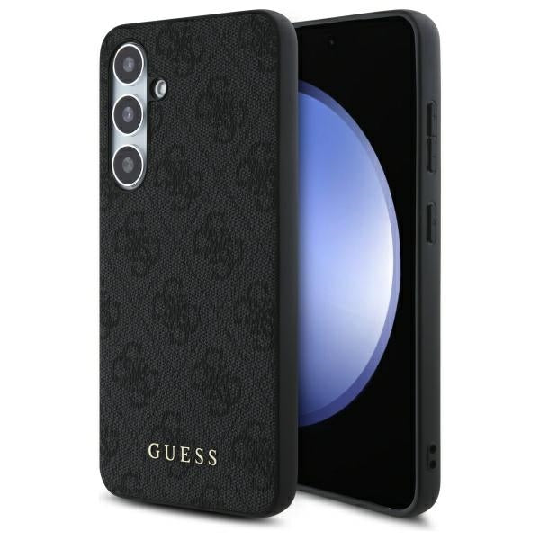 Guess GUHCS24FEG4GFGR S24 FE S721 gray/gray hardcase 4G Metal Gold Logo
