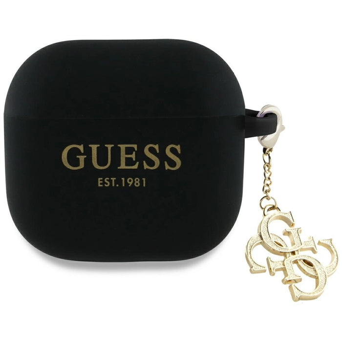 Guess 4G Charm Case for AirPods 4 - Black