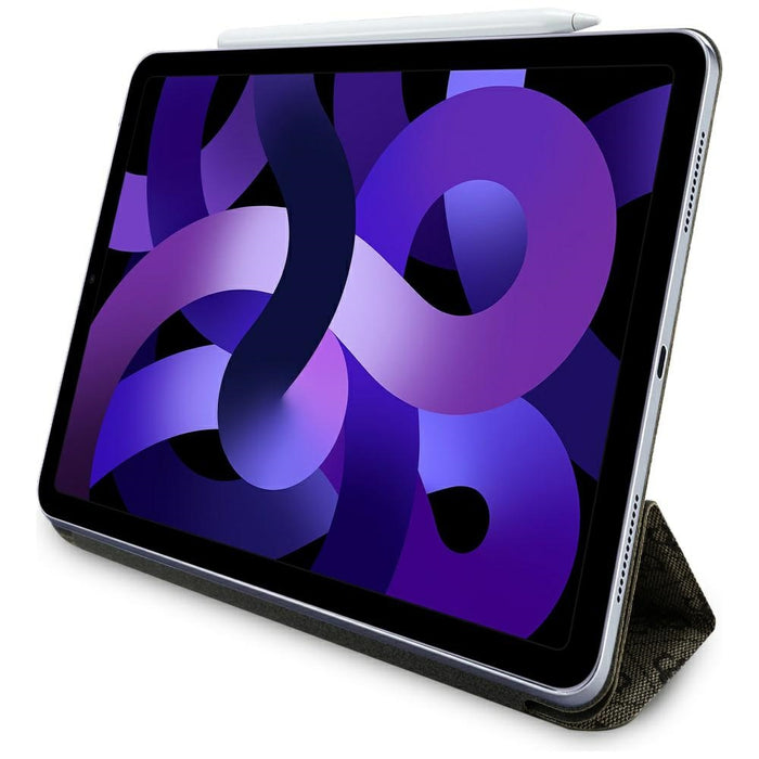 Guess GUFC13RM24PS4SGW iPad Air 13" 2024 brown Magnetic 4G Big Logo