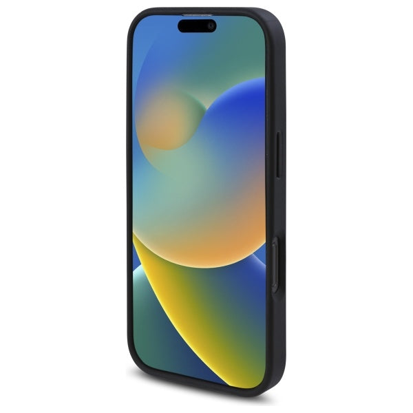 Guess GUHMP16LP4ROPEMCK iPhone 16 Pro 6.3" black/black hardcase 4G Flowers Print MagSafe