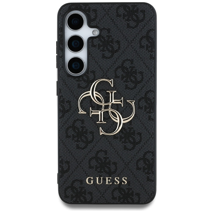 Guess Big 4G Logo Classic Logo Case for Samsung Galaxy S25 Plus Black